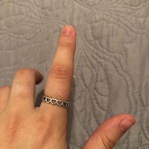 James Avery Jewelry - James Avery tiny hearts band size 7 James Avery Jewelry - James Avery tiny hearts band size 7